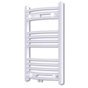 Centrālās apkures radiators vannas istabā, izliekts 500 x 764 mm