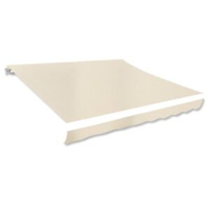 Pood24 varikatuse riie kreemjasvalge 3 x 2,5 m (ilma raamita)