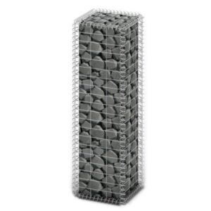 U24 gabion ar vāku, cinkota stieple 100 x 30 x 30 cm