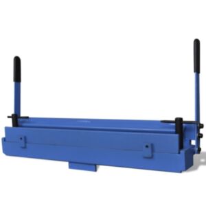 Manuāla lokšņu metāla locīšanas mašīna 630 mm