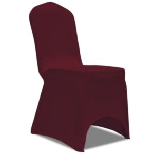 50 gabali bordo krāsas izvelkams krēslu pārvalks