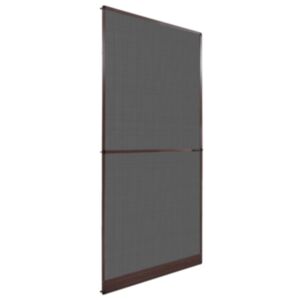 Pruun hingedega putukavõrk ustele, 100 x 215 cm