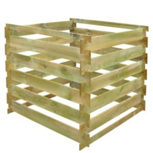Pood24 liistudega komposter 0,54 m3, kandiline, puit