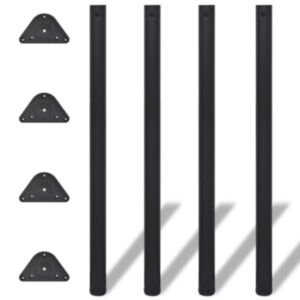 Pielāgojamas galda kājas 4 gab. 1100 mm