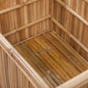 U24 bambusa glabāšanas kastes, 3 gab