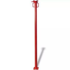 U24 atbalsta balsts 280 cm sarkans