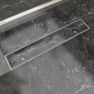 U24i lineārā dušas kanalizācijas sistēma 630 x 140 mm nerūsējošais tērauds