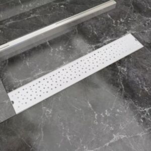 U24i lineārā dušas kanalizācijas sistēma 730 x 140 mm nerūsējošais tērauds