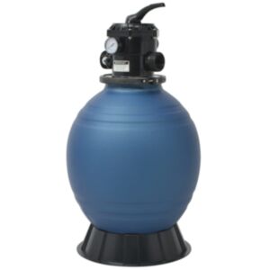 U24 baseina smilšu filtrs 460 mm apaļš, zils