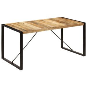 U24 pusdienu galds, 160 x 80 x 75, izturīgs mango koks