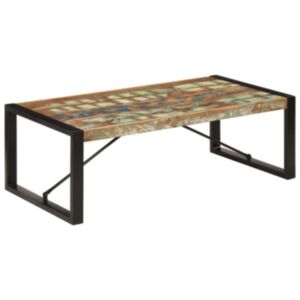 U24 kafijas galdiņš 120 x 60 x 40 cm, restaurēts koks