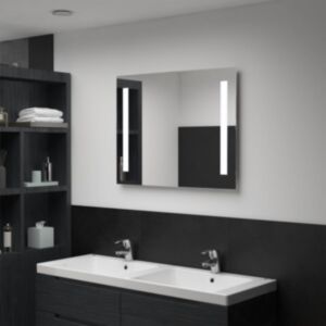 U24 vannas istabas LED sienas spogulis 60 x 50 cm