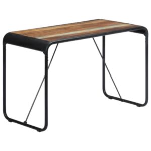 U24 pusdienu galds, 118 x 60 x 76 cm, atjaunots mango koks
