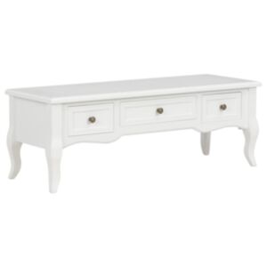 U24 televizora skapis balts 100 x 35 x 35 cm, koka