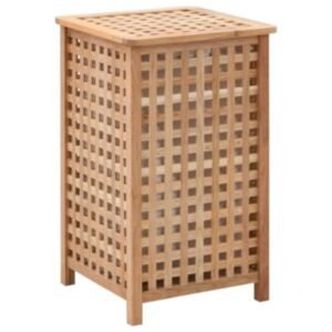 U24 veļas kaste no 39 x 39 x 65 cm stipra valrieksta koka