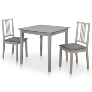 Pood24 3-osaline söögitoakomplekt, MDF, hall