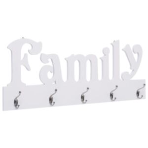 U24 sienas stiprinājums drēbju pakaramais, FAMILY, 74 x 29,5 cm
