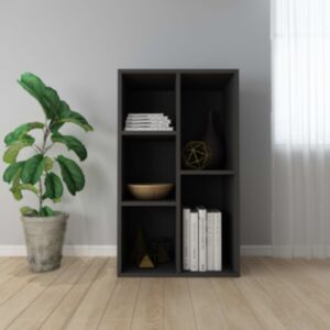 U24 книжный шкаф / сервант, черный, 45 x 25 x 80 см, ДСП