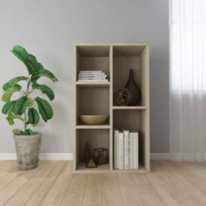 U24 книжный шкаф / сервант, дуб Сонома, 45 x 25 x 80 см