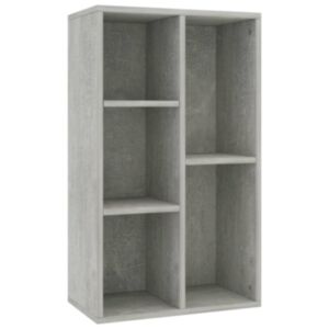 U24 книжный шкаф / сервант, бетонный холл 45x25x80 см, ДСП