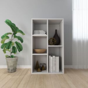 U24 книжная полка / сервант, белый, 50 x 25 x 80 см, ДСП