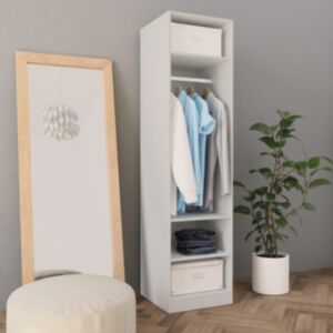 U24 skapis balts 50 x 50 x 200 cm skaidu plātne