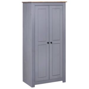U24 skapis pelēks 80 x 50 x 171,5 cm, priede, Panama sērija
