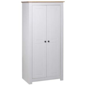 U24 skapis balta 80 x 50 x 171,5 cm priede, Panama sērija