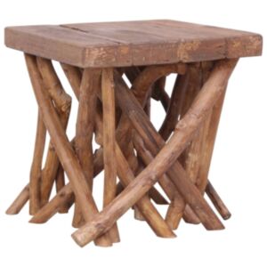 Pood24 palkidest kohvilaud 40x40x40 cm, taastatud puidust