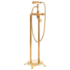 U24 neatkarīgais vannas jaucējkrāns, nerūsējošais tērauds, 99,5 cm, zelts