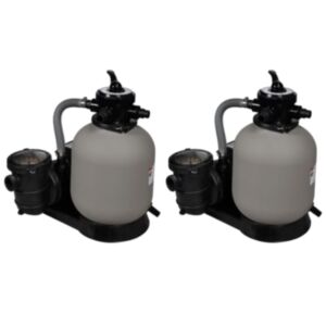 U24 smilšu filtru sūkņi 2 gab., 600 W, 17 000 l / h