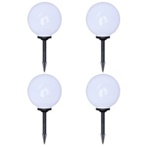 U24 dārza tējas gaismas 4 gab. LED 30 cm, ar kaudzi