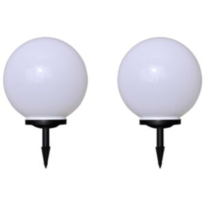 U24 dārza tējas gaismas 2 gab. LED 40 cm, ar kaudzi