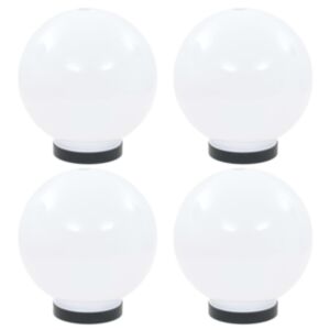 Pood24 LED-lambid, 4 tk, kera, 20 cm, PMMA