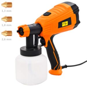 U24 elektriskais izsmidzināšanas pistole ar 3 sprauslām 500 W 800 ml