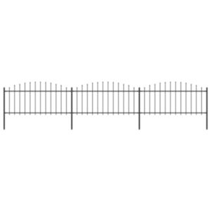 U24 dārza smaile, tērauda, (0,5–0,75) x 5,1 m, melna