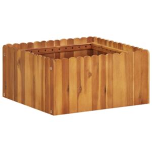 U24 augu kaste 50 x 50 x 25 cm izturīga akācijas koksne