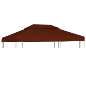 U24 divkāršās jumta jumts 310 g / m² 4 x 3 m, terakota
