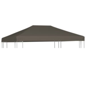 U24 patversmes jumts 310 g / m² 3 x 4 m, brūngani pelēks