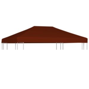U24 patversmes jumts 310 g / m² 3 x 4 m, terakota