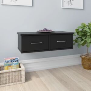 U24 настенные ящики, ДСП 60 x 26 x 18,5 см, черный