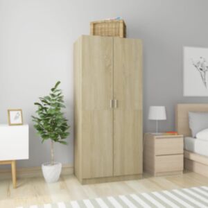 Skapis U24 Sonoma ozols 80 x 52 x 180 cm