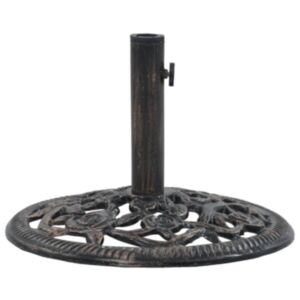 U24 saulessargu pamatne, bronza, 12 kg, 48 cm, čuguns