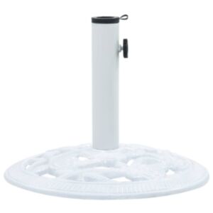 U24 saulessargu pamatne, balta, 9 kg 40 cm, čuguna