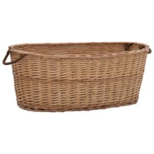 U24 malkas grozs ar rokturiem 88 x 57 x 34 cm dabīgais vītols