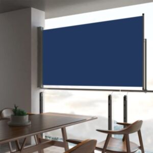 U24 izvelkamā terases sānu siena, 160 x 300 cm, zila