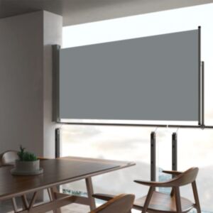 U24 Боковая стенка выдвижной террасы, 80 x 300 см, серая