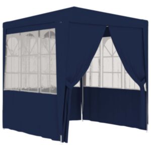 Pood24 professionaalne peotelk külgseintega 2,5 x 2,5 m sinine 90 g/m²