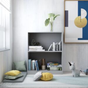 U24 книжный шкаф, серый, 60 x 24 x 74,5 см, ДСП
