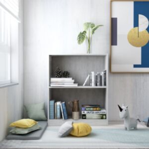 U24 книжный шкаф, бетонный зал, 60 x 24 x 74,5 см, ДСП